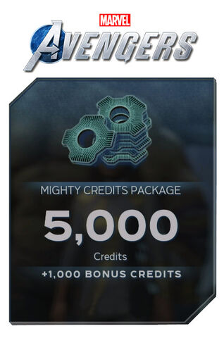 Marvel's Avengers - Dlc - Mighty Credits Package : 5000 Points + 1000 Points Bon